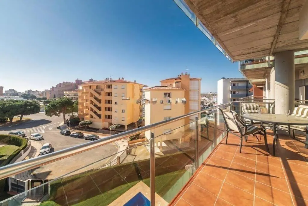 Ferienwohnung Apartamento Con Piscina Y Parking En Roses Apartment